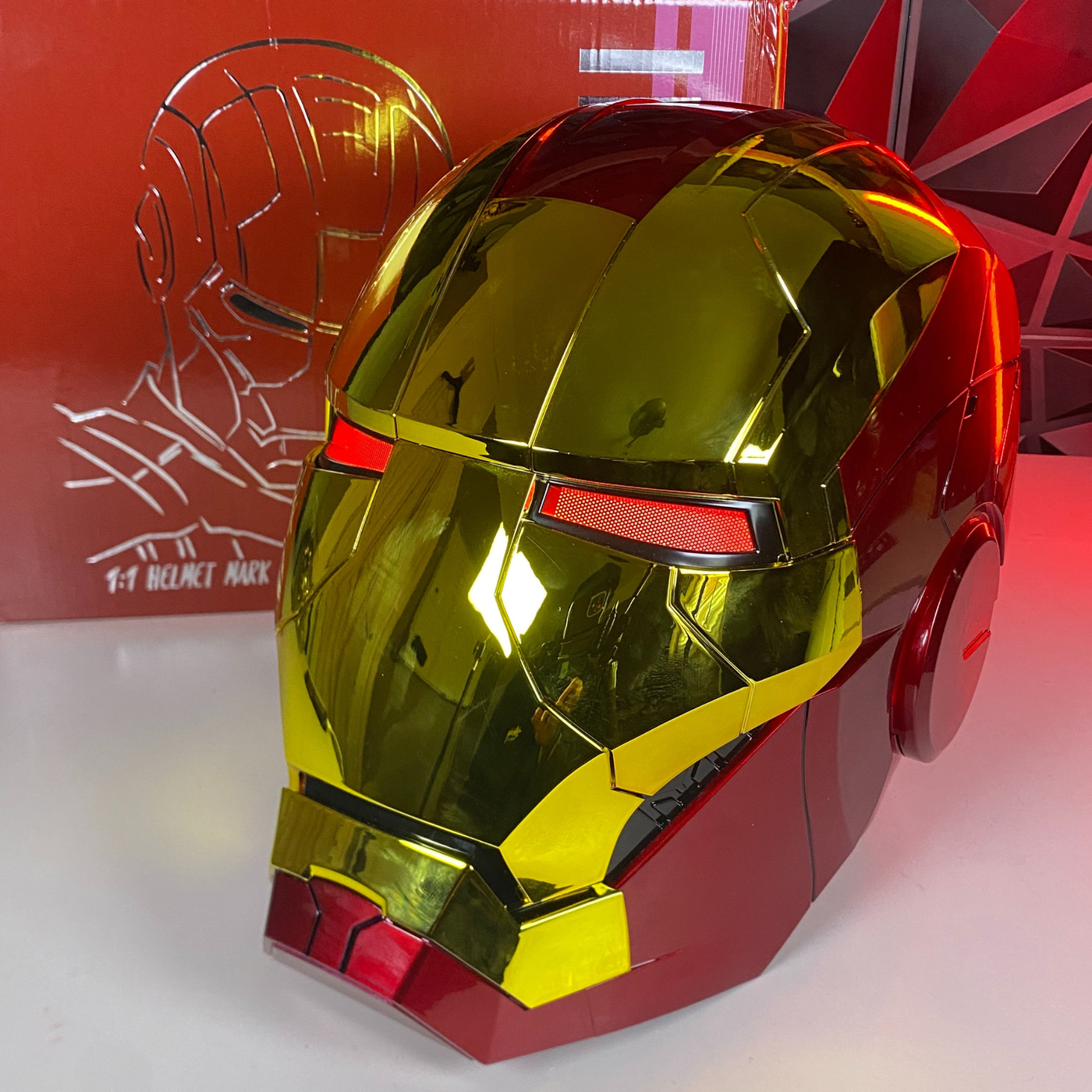 ar500 iron man helmet Stark Tech MK5 Iron Man Helmet (Voice Control)