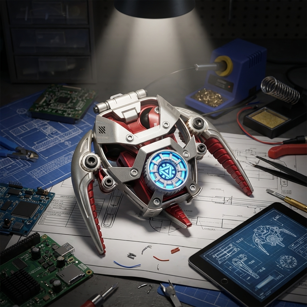 Stark Tech Arc Reactor Wireless Earphones