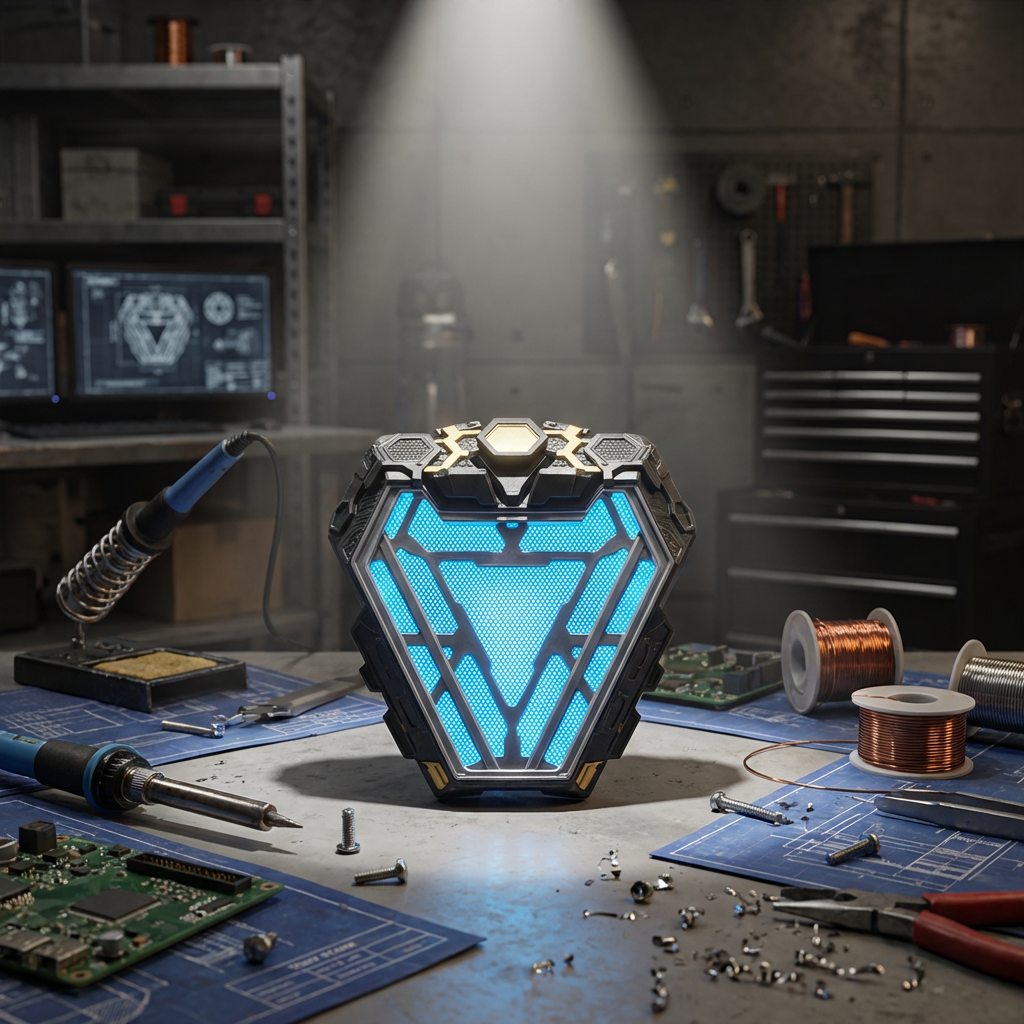 Stark Tech Wearable MK50 Arc Reactor
